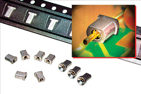 Horizontal Mount Pin Connectors, used for Right Angle Interconnects